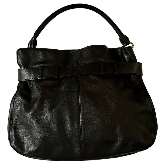 Elegant Black Leather Women's Bag - Picture 5 of 17